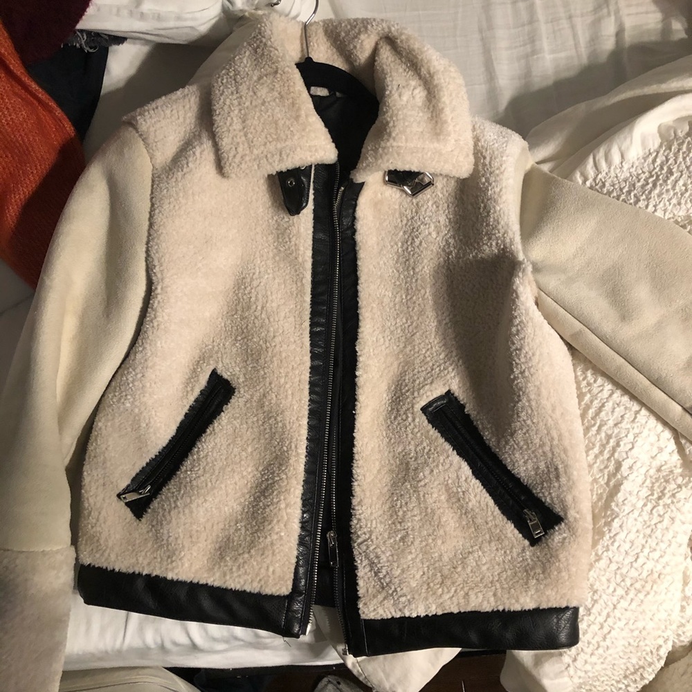 Faux Sherpa Jacket